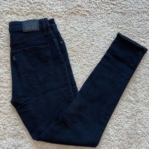 Levi’s 721 High Rise Skinny Black Jeans
